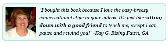 Kay Testimonial Learn To Be A Knitting Superstar?