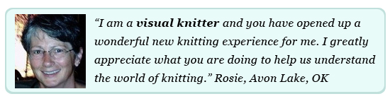 Rosie Testimonial2 Learn To Be A Knitting Superstar?
